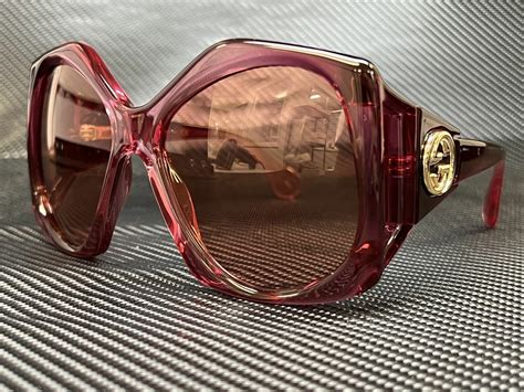 Gucci™ GG0875S 003 62 Burgundy Sunglasses 